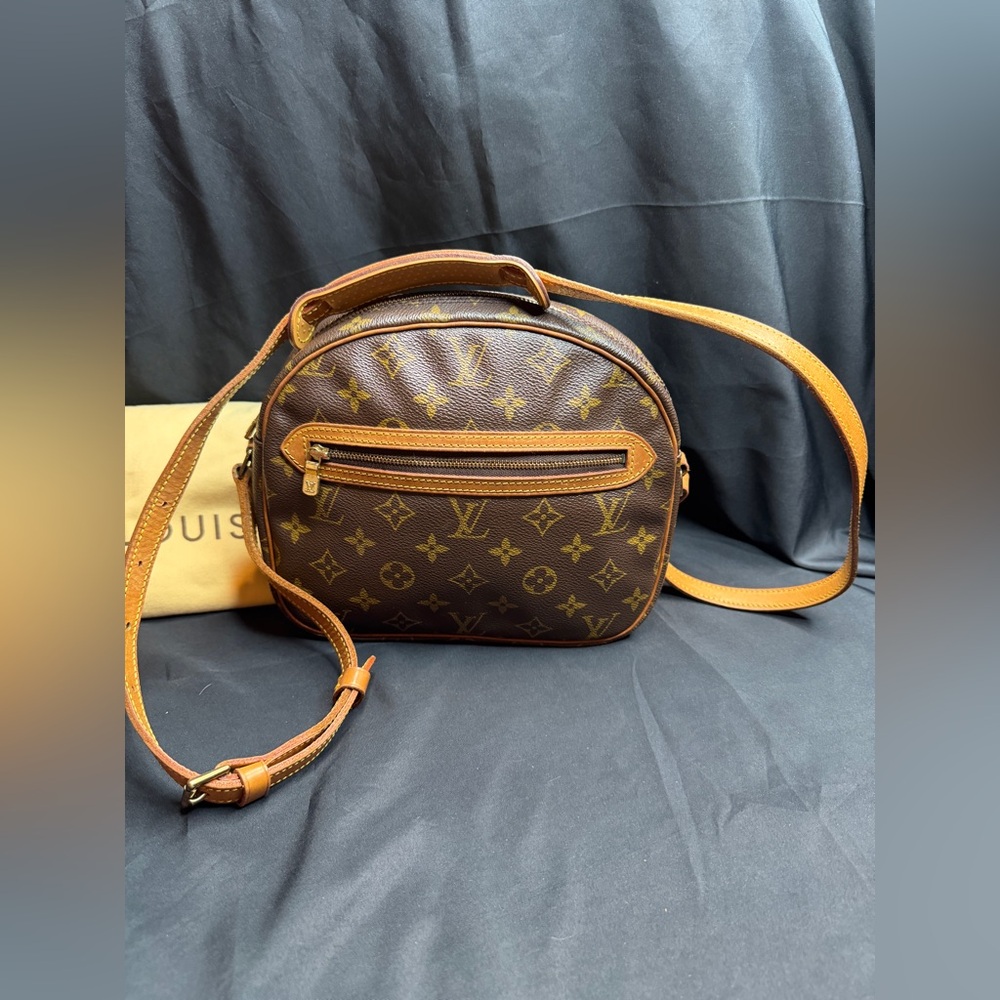 Louis Vuitton LV Senlis Monogram Brown Shoulder/Crossbody with COA